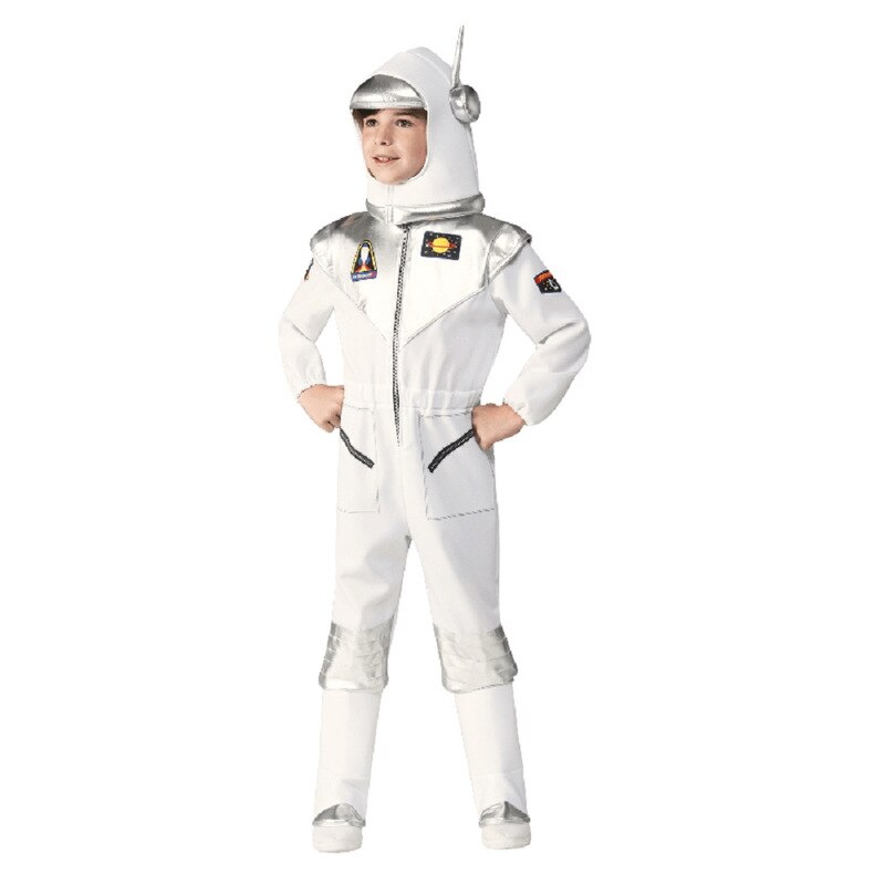 Astronaut Costume boys Halloween Costume for kids girl boys Jumpsuits Pilot Astronaut Suit Children Cosplay Costumes